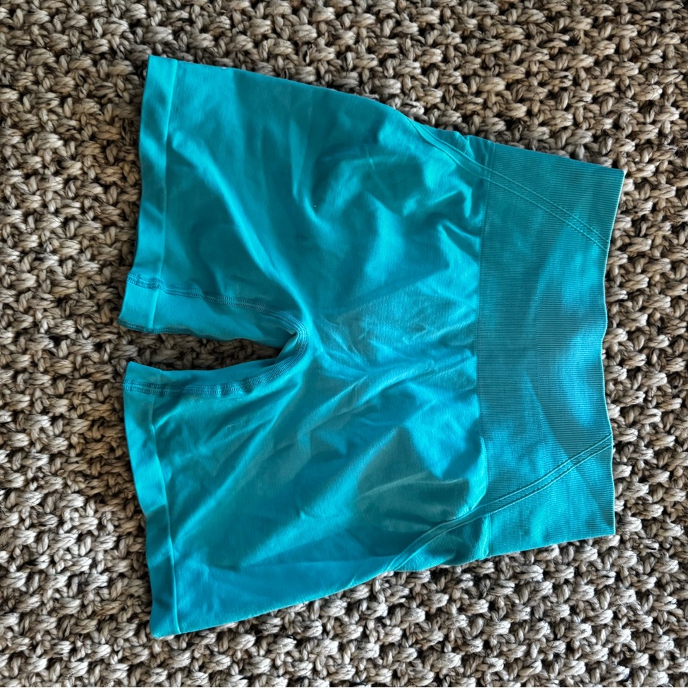 Oner Active Effortless Seamless Shorts - Aqua Blue